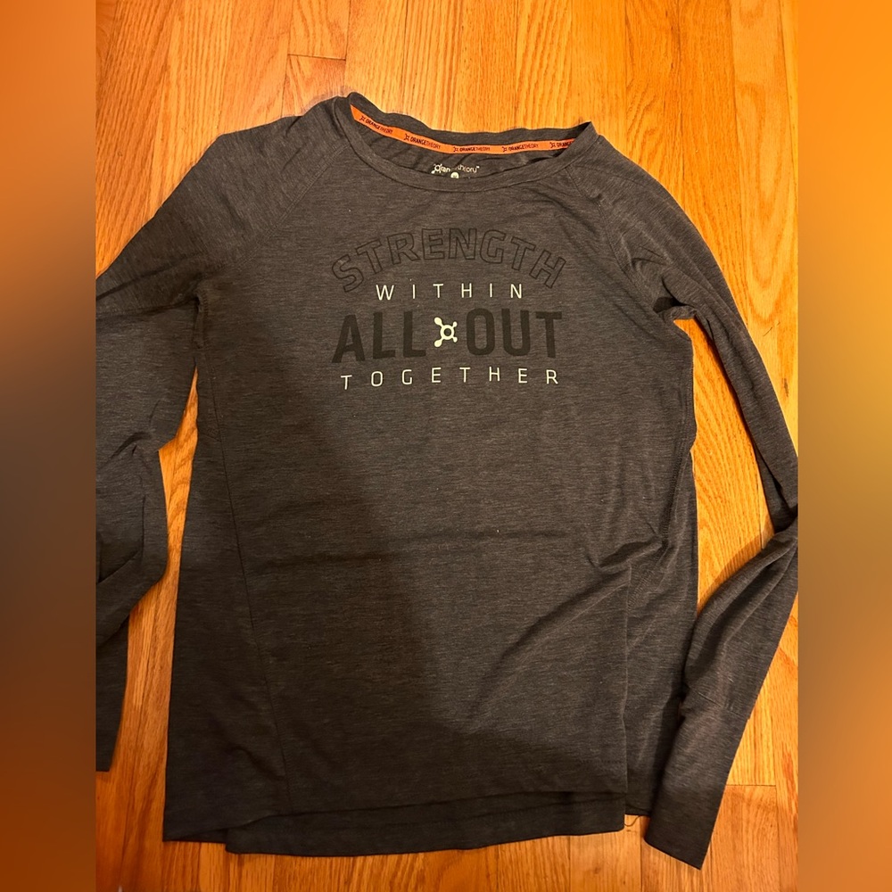 motivational Orangetheory long-sleeved T
